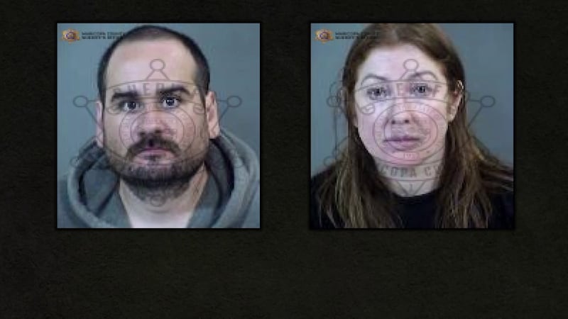They were arrested at their home on Bell Road Thursday near 175th Avenue.