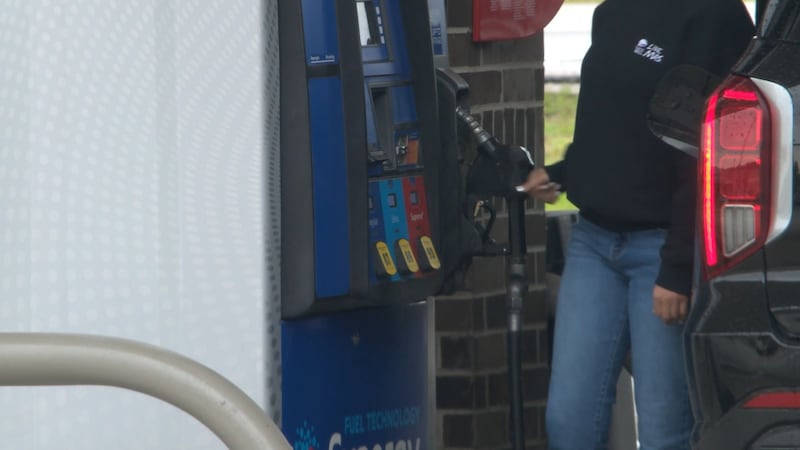 Generic image of someone pumping gasoline in Northeast Arkansas.