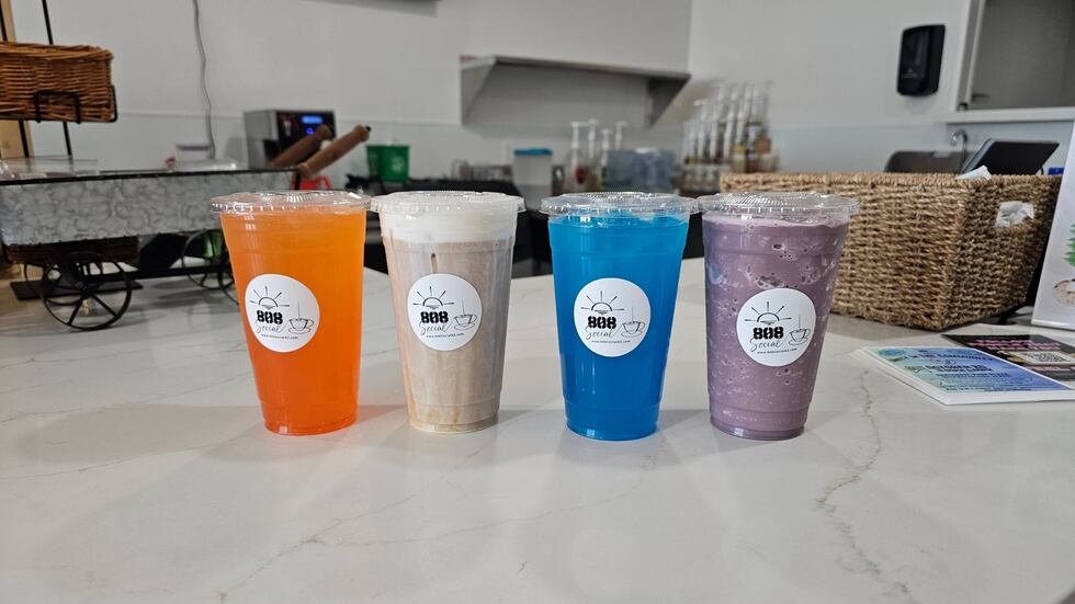 Customers can enjoy delicious coffees, lemonades, and energy drinks that are inspired and made...