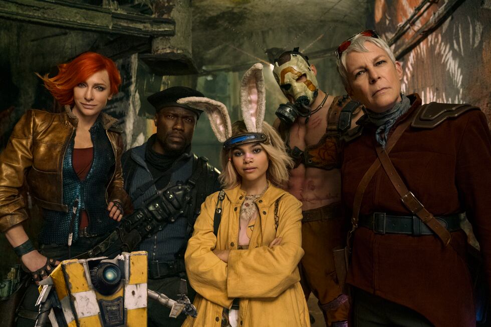 Cate Blanchett as Lilith, Kevin Hart as Roland, Ariana Greenblatt as Tiny Tina, Florian...