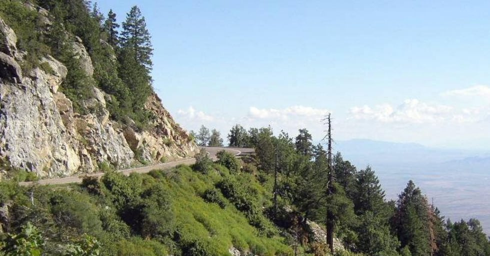 Mount Graham on the Swift Trail Parkway