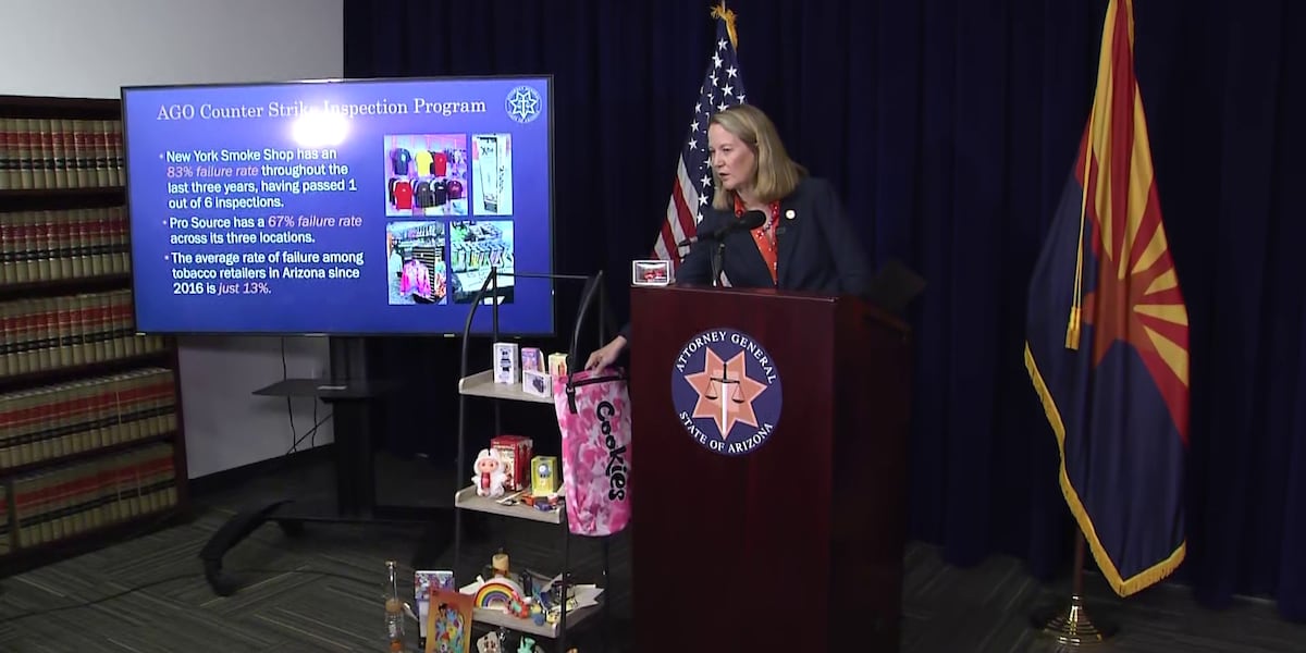 Arizona AG cracking down on Valley vape shops that allegedly sell to minors Arizona AG cracking down on Valley vape shops that allegedly sell to minors