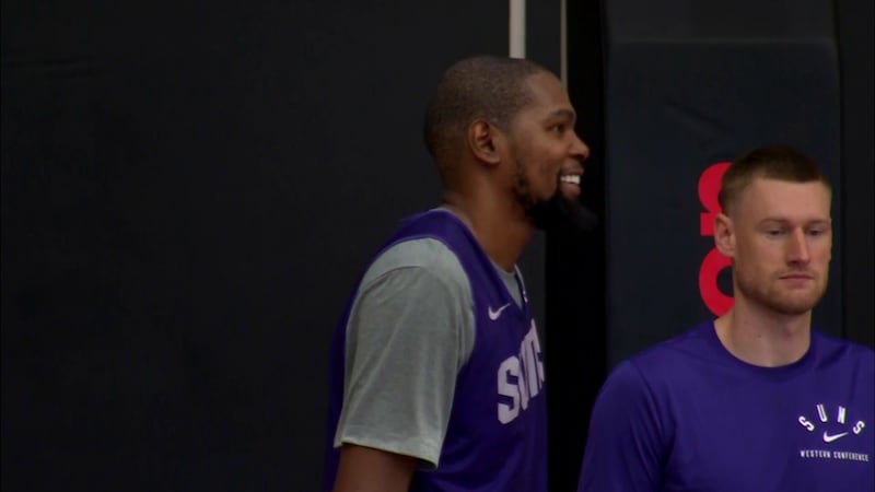 The Suns have until the end of October to reach a contract extension with Durant.