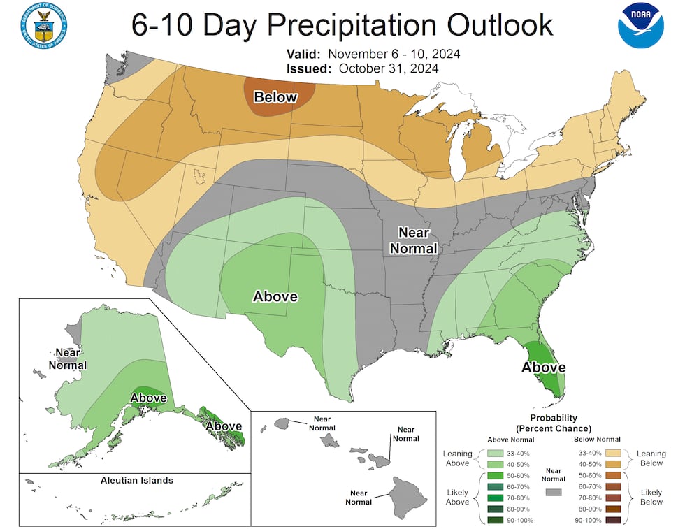 CPC 6 to 10 Day Forecast