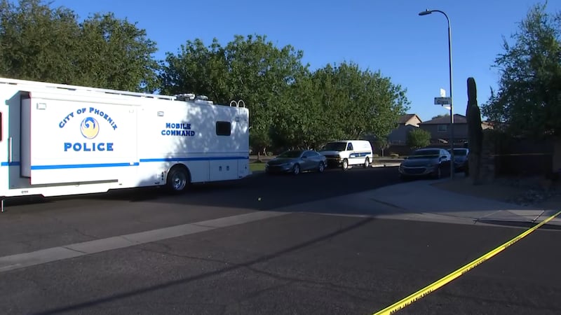 Two men and a teenager are hospitalized after a shooting in Laveen late Friday night.