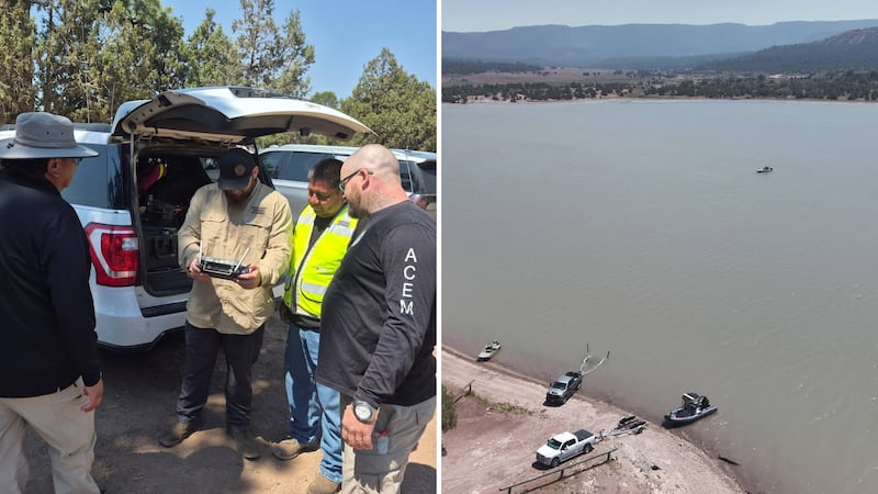 The boaters went missing at Wheatfields Lake.