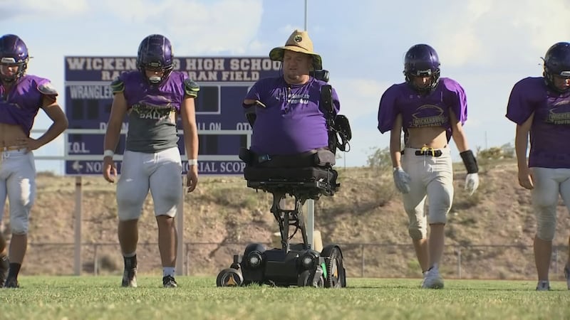 Carter Crosland was born with a rare disorder called Tetra-Amelia syndrome and coaches from a...
