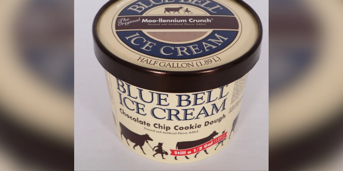 Blue Bell Recalls Moo-llennium Crunch Ice Cream Across 16 States for Undeclared Nuts