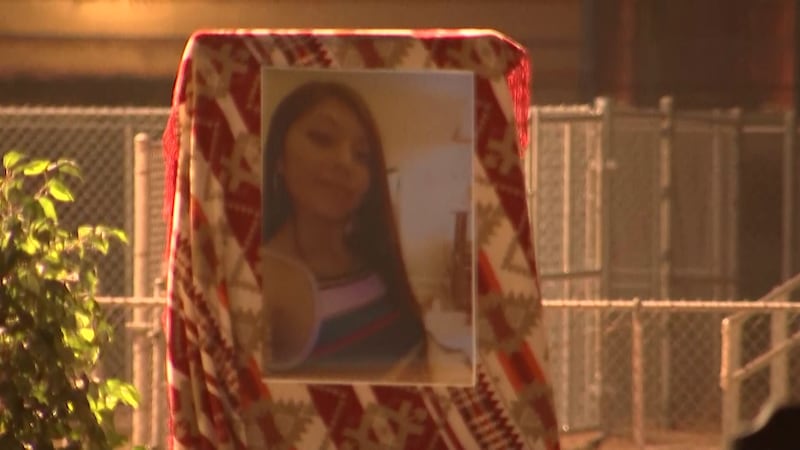 A vigil was held Wednesday night to remember Passion Schurz, a missing Indigenous woman who...