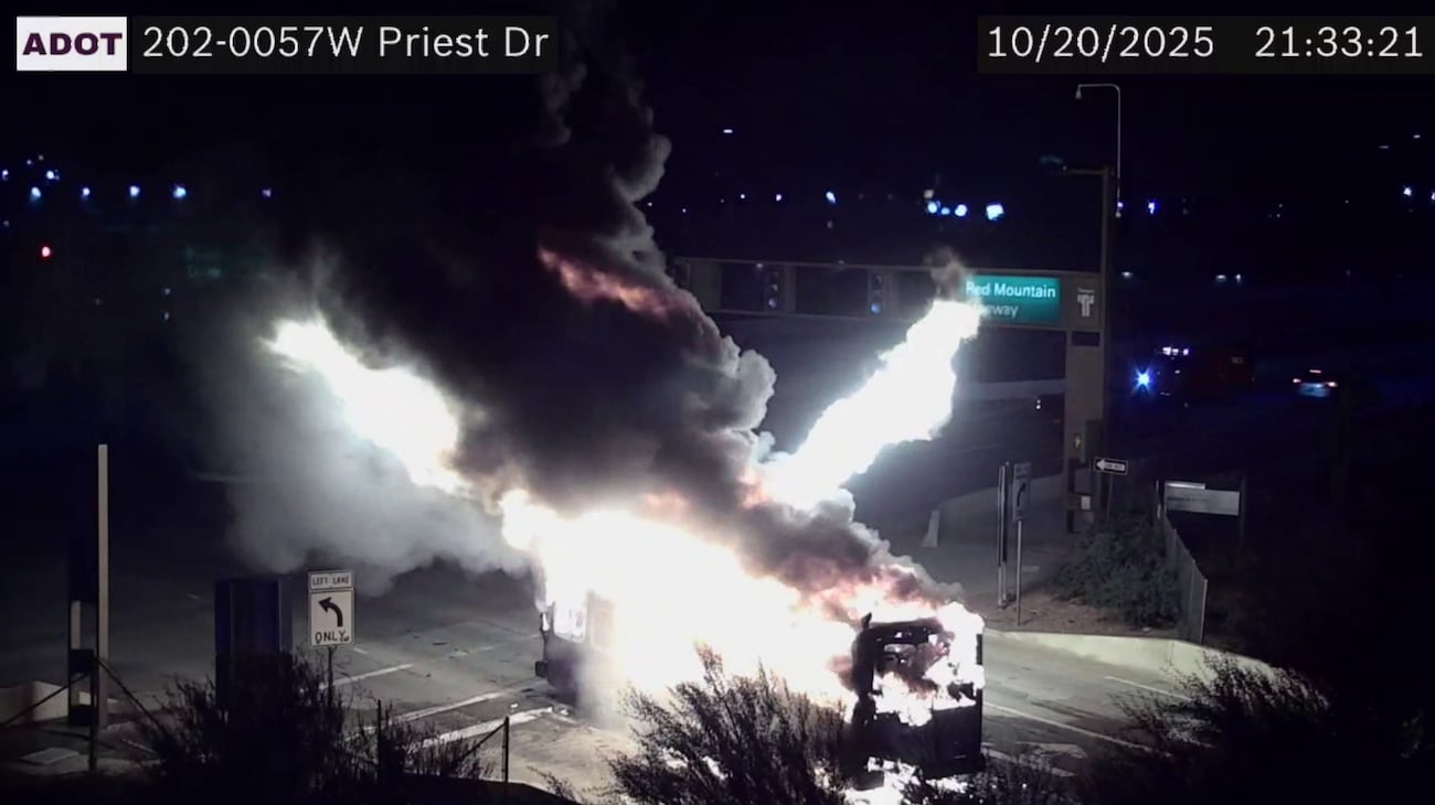 Bus Engine Fireball Valley Metro bus erupts into a fireball; no injuries