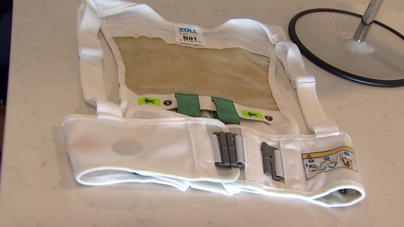 The company that makes the LifeVest claims the vest is saving three patients every day...