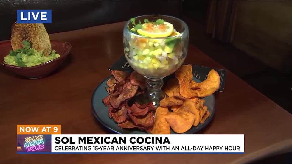Sol Mexican Cocina, located near the Scottsdale Quarter, serves tasty tacos, quesadillas,...