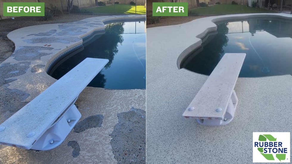 Rubber Stone by StressLess Remodeling