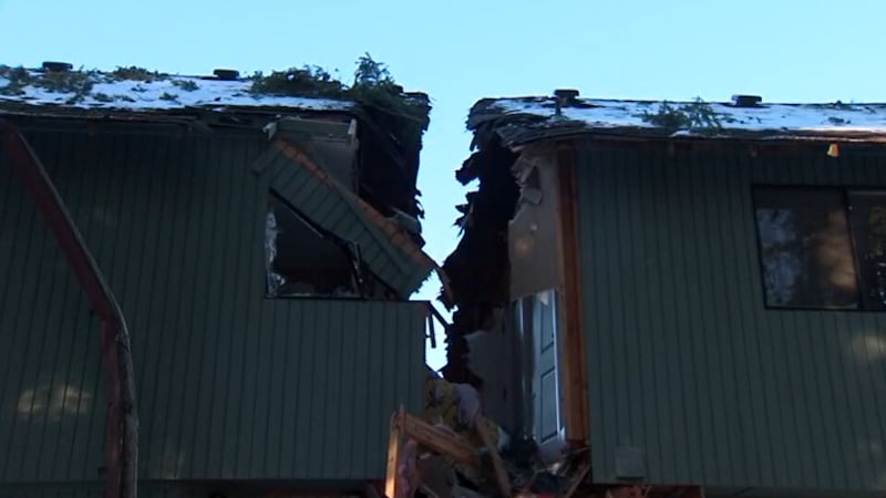 Gresham house split in half during storm