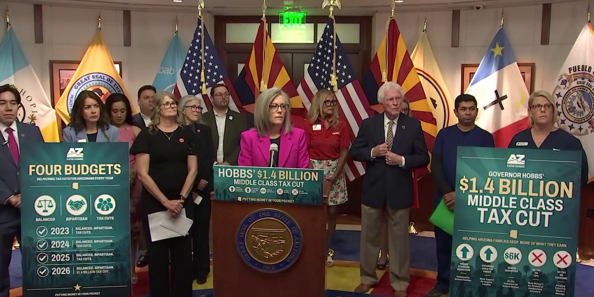 Gov. Hobbs embraced a GOP tax cut plan. Here's the political impact
