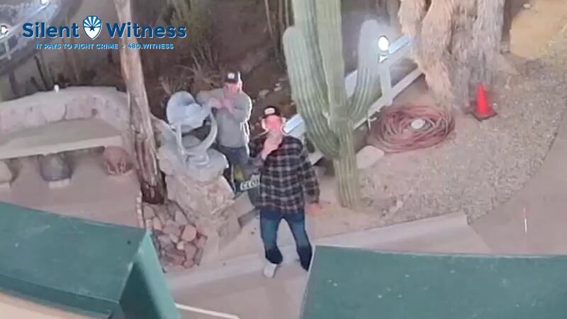 On Jan. 22 at around 10:15 p.m., two suspects can be seen on surveillance video trying to...