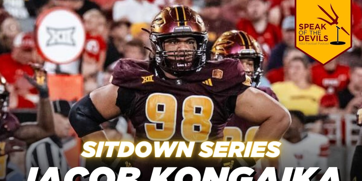 Speak of the Devils Podcast Sitdown Series: ASU DT Jacob Kongaika