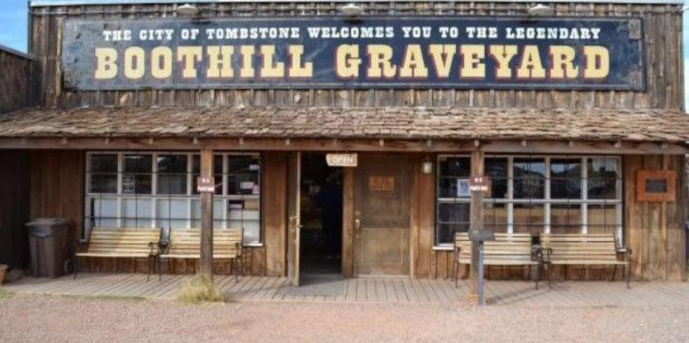 The Boot Hill historical cemetery served as the burial ground for all of Tombstone's earliest...