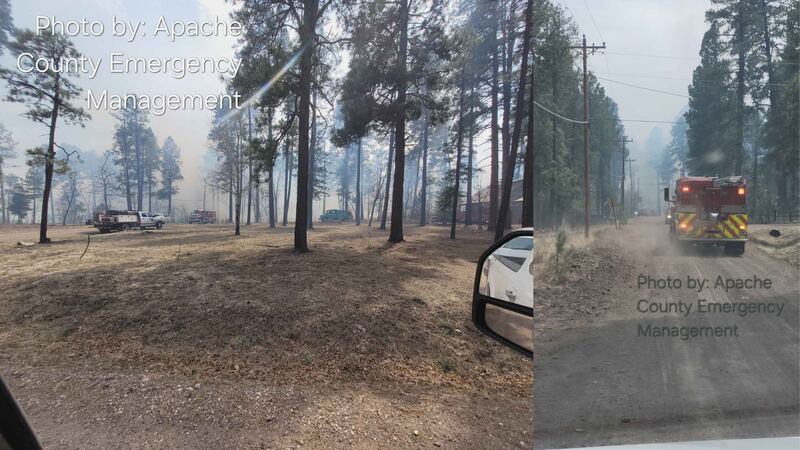 First responders shared these images on social media.