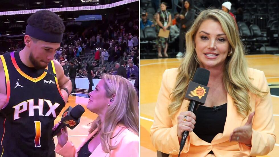 Amanda Pflugard shows us a day in her life as the Phoenix Suns sideline reporter.