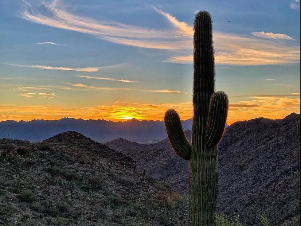 South Mountain Park in Phoenix (Source: Instagram southpark2southmountain)