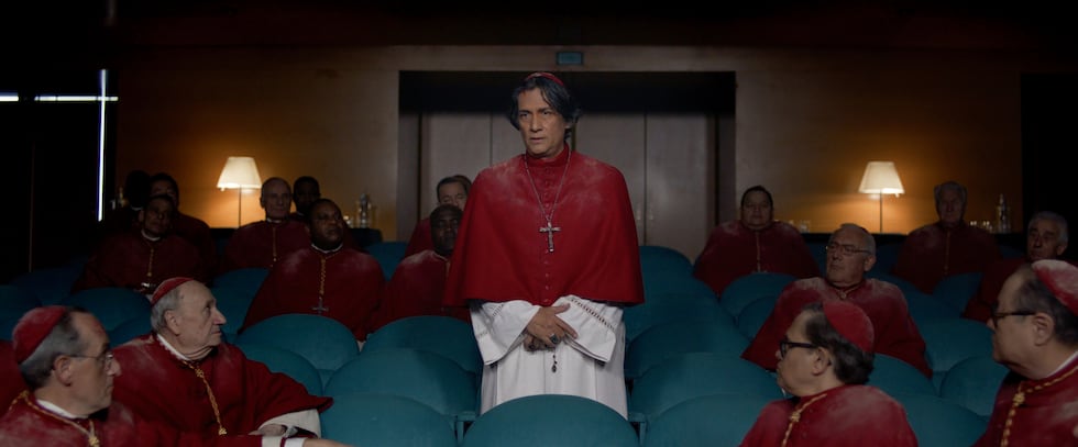 Carlos Diehz stars as Cardinal Benitez in director Edward Berger's CONCLAVE, a Focus Features...