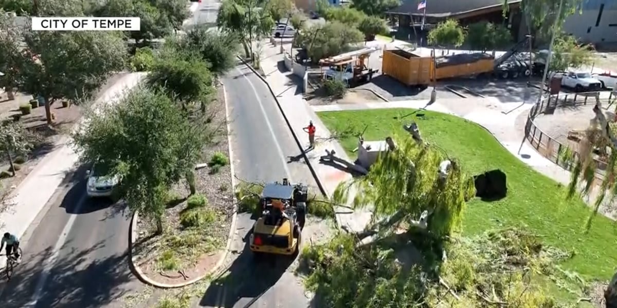 Tempe Opens Disaster Assistance Center After Widespread Microburst Damage