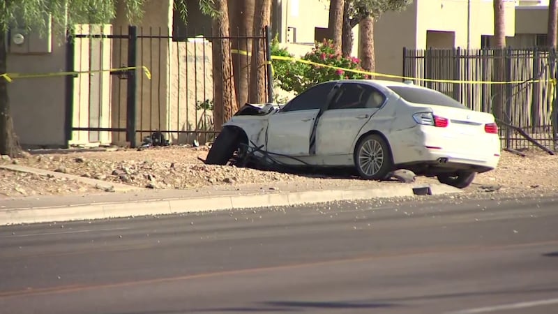 A driver hit and killed a pedestrian while fleeing the scene of another crash, Phoenix police...