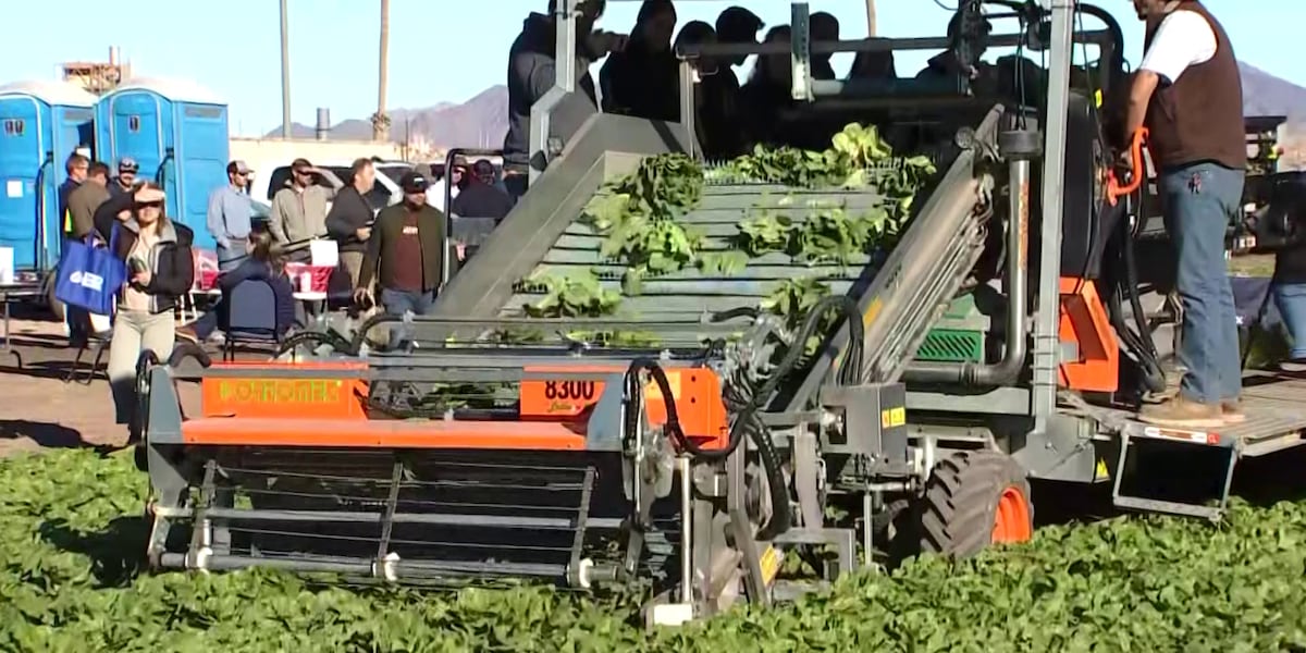 New technology helping Yuma farmers alleviate labor shortages