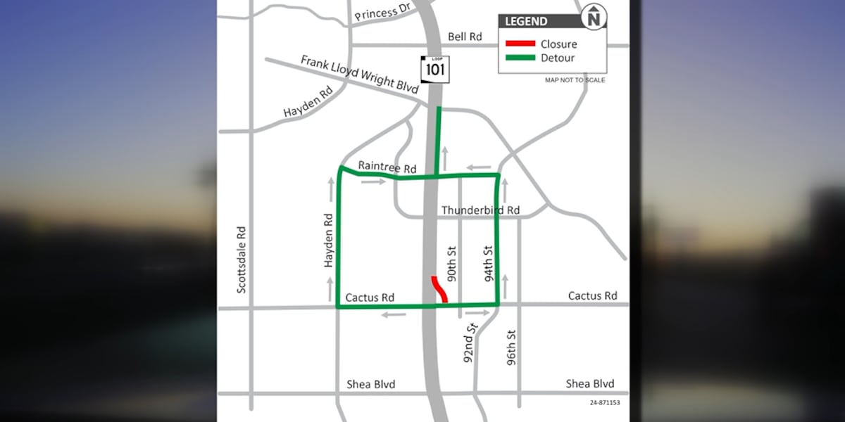 ADOT to close multiple Phoenix-area freeway ramps for improvements