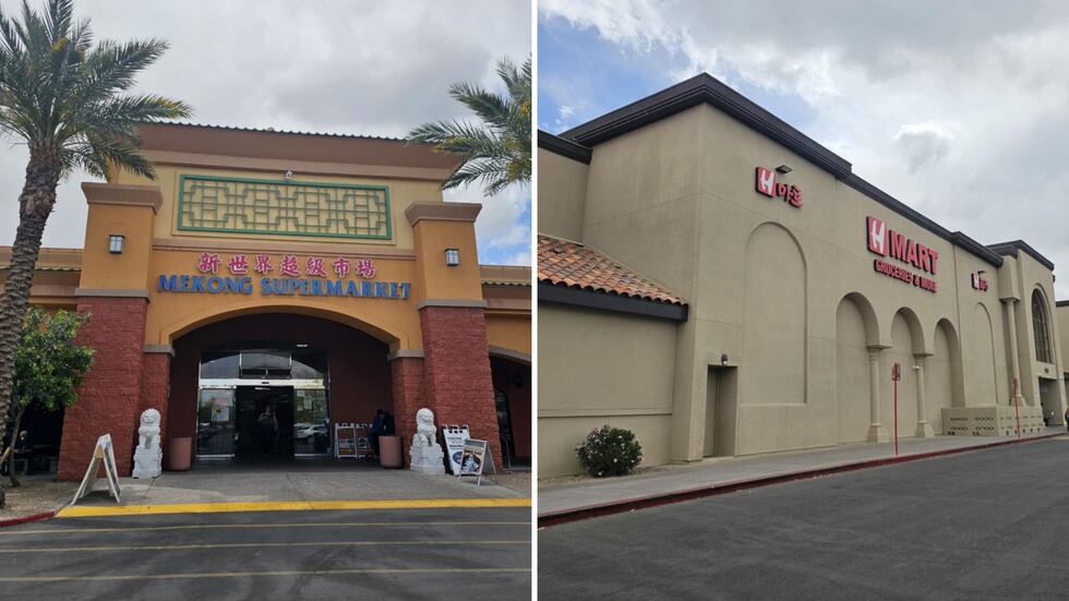 Along with the restaurants, there are grocery stores like MeKong Plaza and H-Mart.