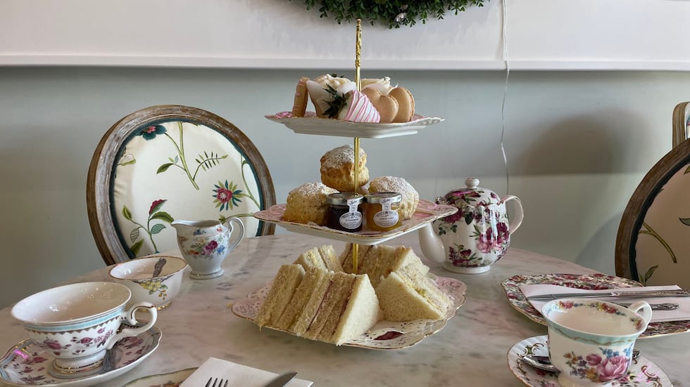 Guests can book the afternoon tea experience, which consists of a 3-tiered presentation of...