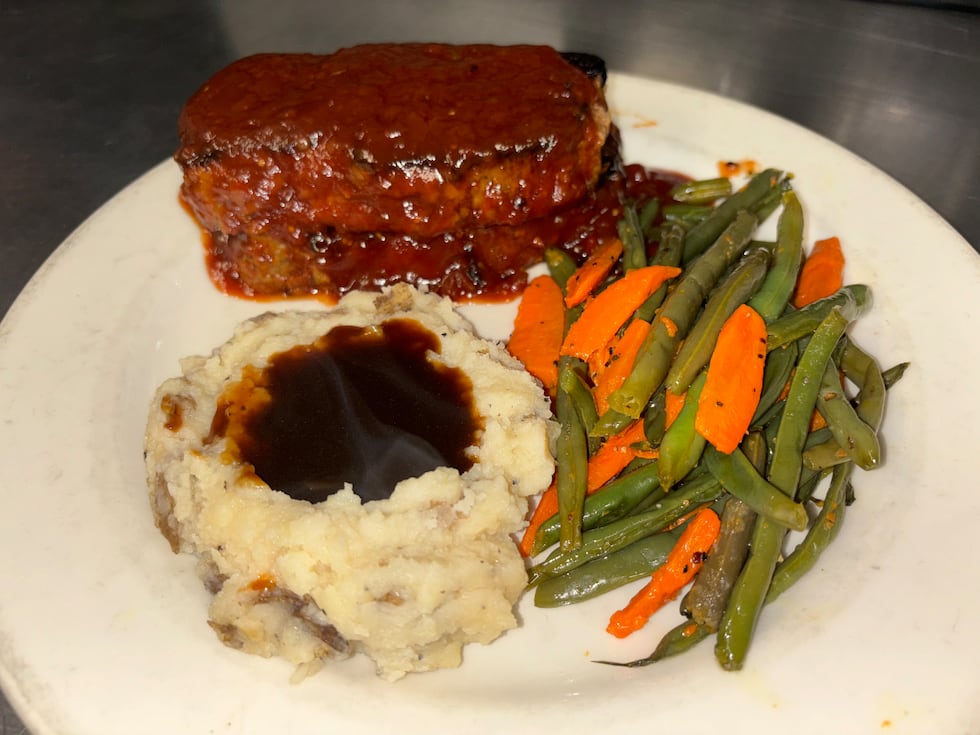 The Meatloaf is an elevated meatloaf recipe made with hatch green chiles and tomatillos topped...