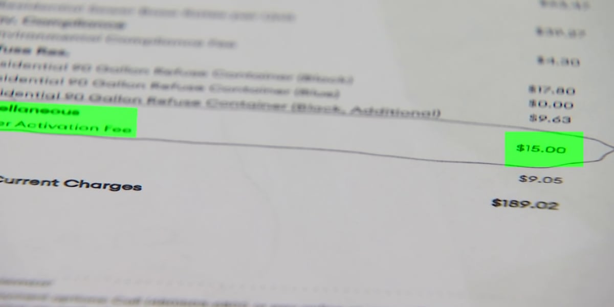 Gilbert widow charged reactivation fee on water bill after husband's death