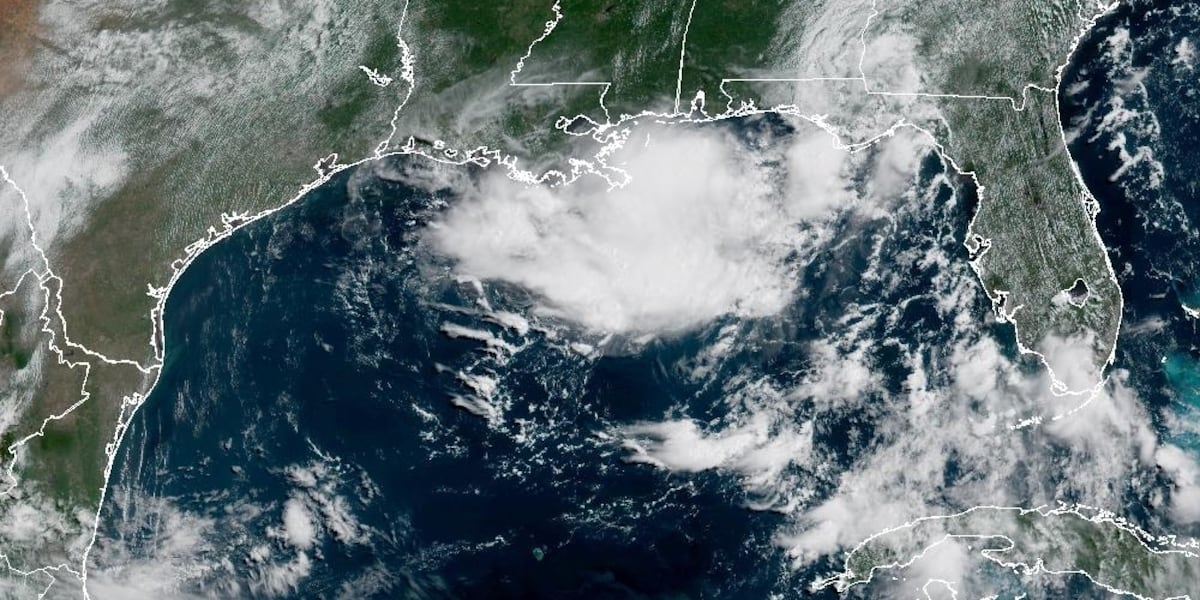 Disorganized Tropical Disturbance Near Florida May Develop Over Northern Gulf