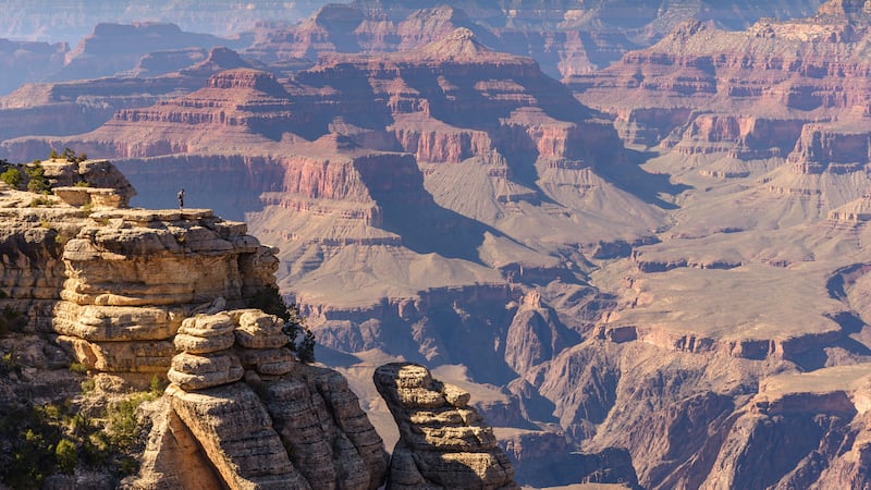 View of the Canyons in Grand Canyon National Park, Arizona,USA.