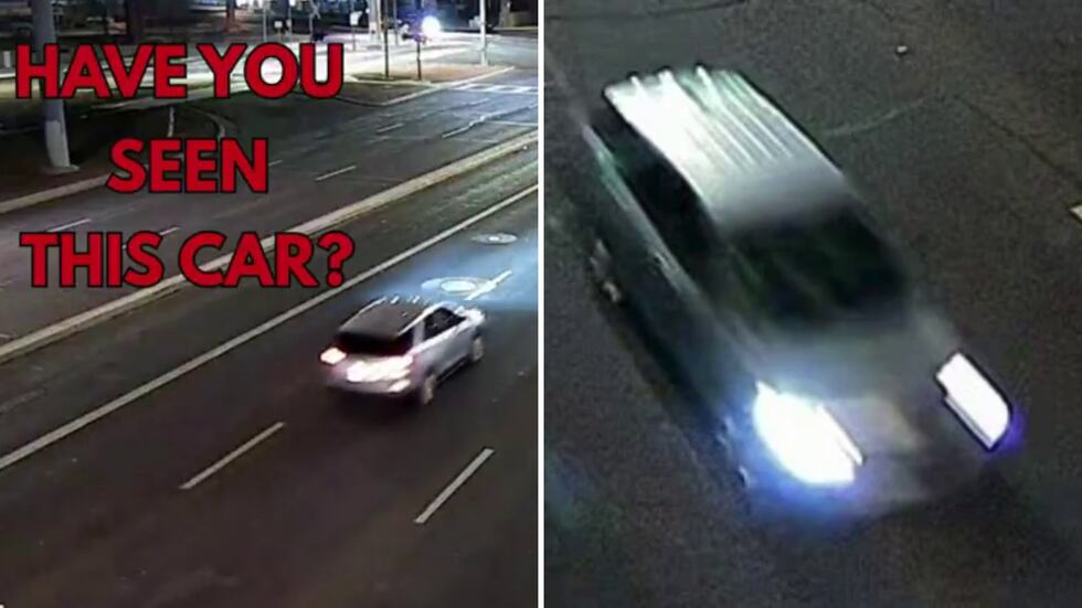 Glendale police are searching for the driver of a light-colored Chevrolet Traverse accused of...