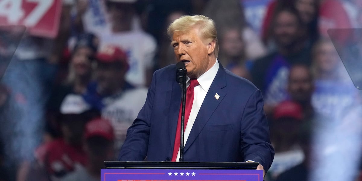 Fact-checking Donald Trump at his campaign rally in Glendale