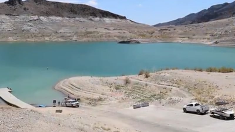 Officials say the launch ramp at Echo Bay will be lowered and is expected to stay open.