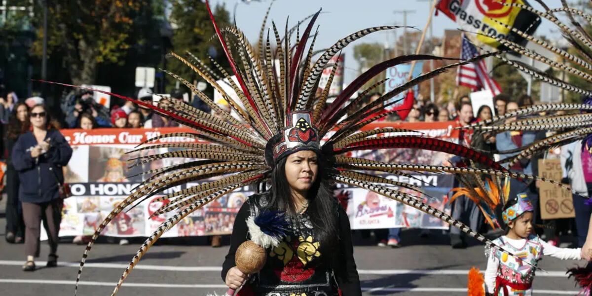 Native Americans hold rally in Phoenix; renew protests of Kansas City ...