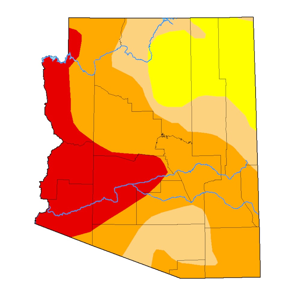 Arizona Drought Report January 30, 2025