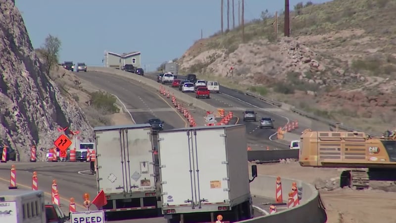 ADOT has completed about 70% of the project.