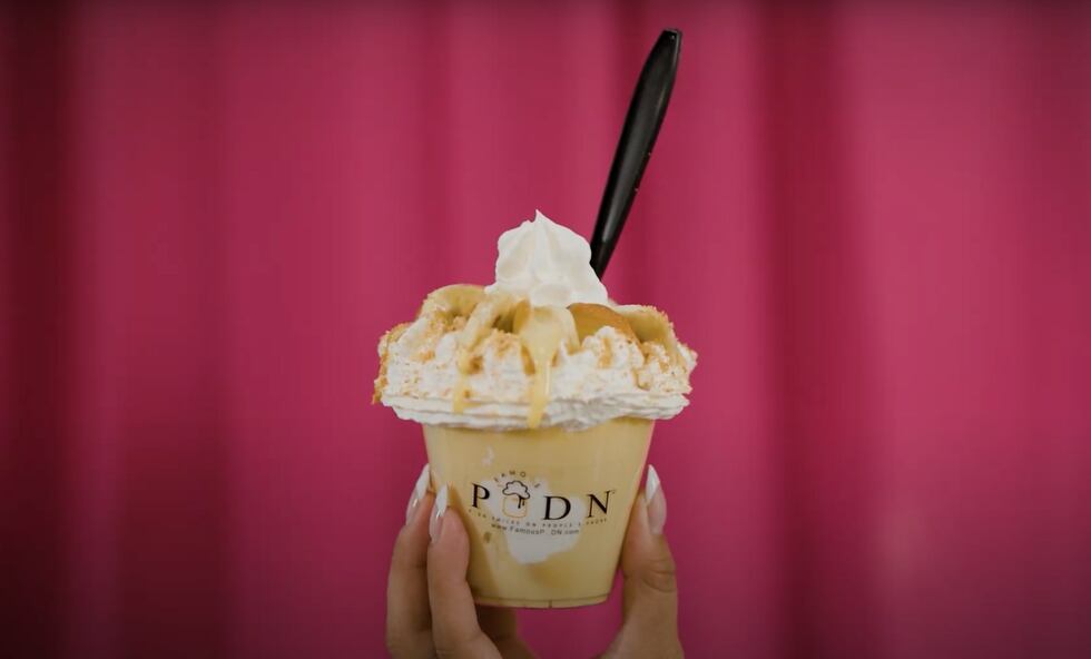 Banana Pudding is a new offering at the fair made with creamy pudding and topping with freshly...