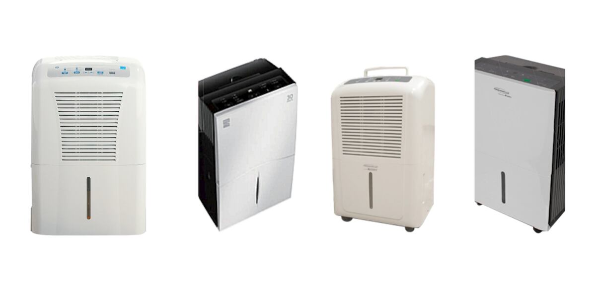 More than 1.5 million dehumidifiers recalled for fire, burn hazards