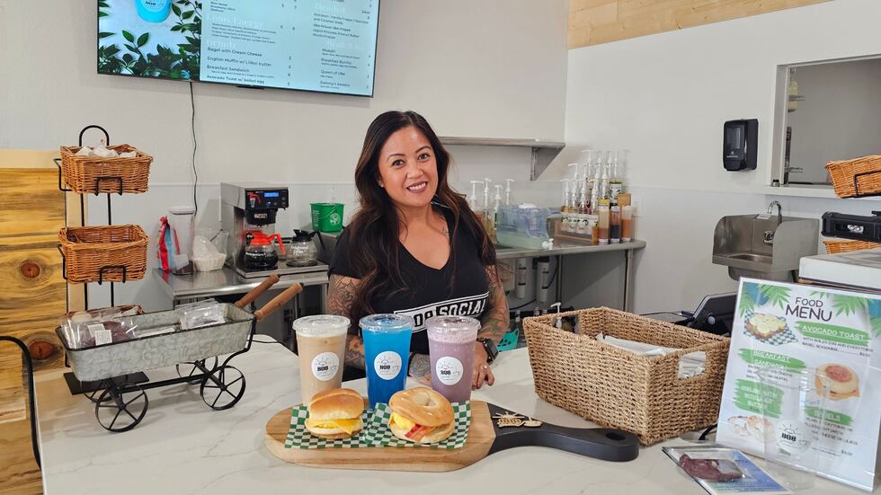 Charis Browne owns 808 Social Tattoo Caffe which opened in Peoria near 67th and Olive Avenues.