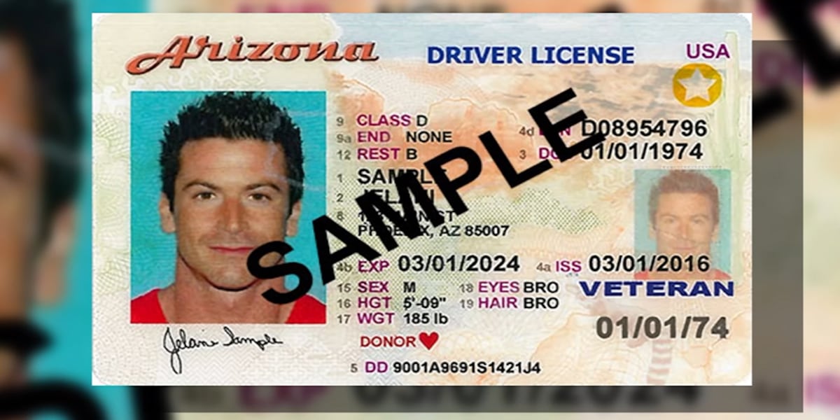 Az Id Layout Design Do you have your Real ID yet? How many Arizonans are in compliance as ...