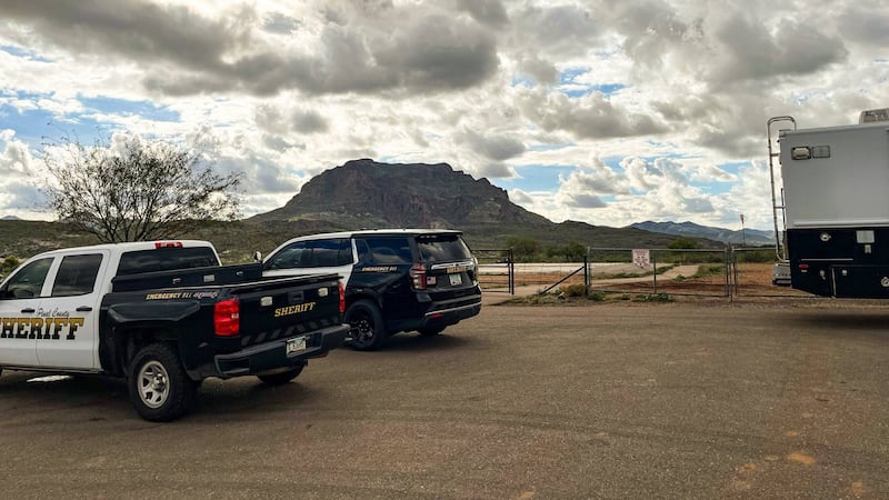 A helicopter with four people on board crashed in the mountains south of Superior late Friday...