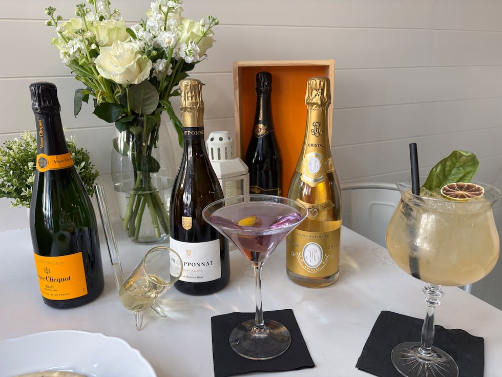 Humble Oysters and Bubbles has an extensive sparkling wine list along with several signature...
