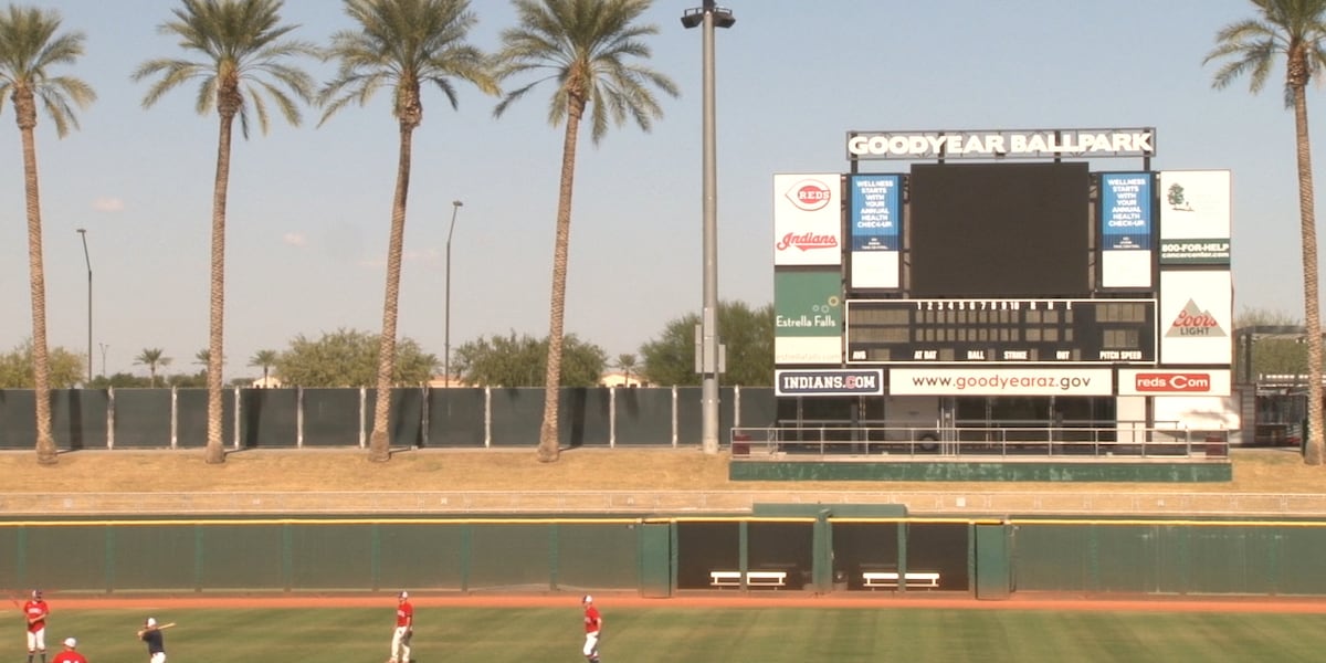 Goodyear Ballpark shifts two spring training games to evening due to heat