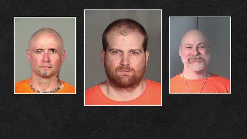 The Pinal County attorney seeks the death penalty against Pete Van Winkle (left) and Tracy...
